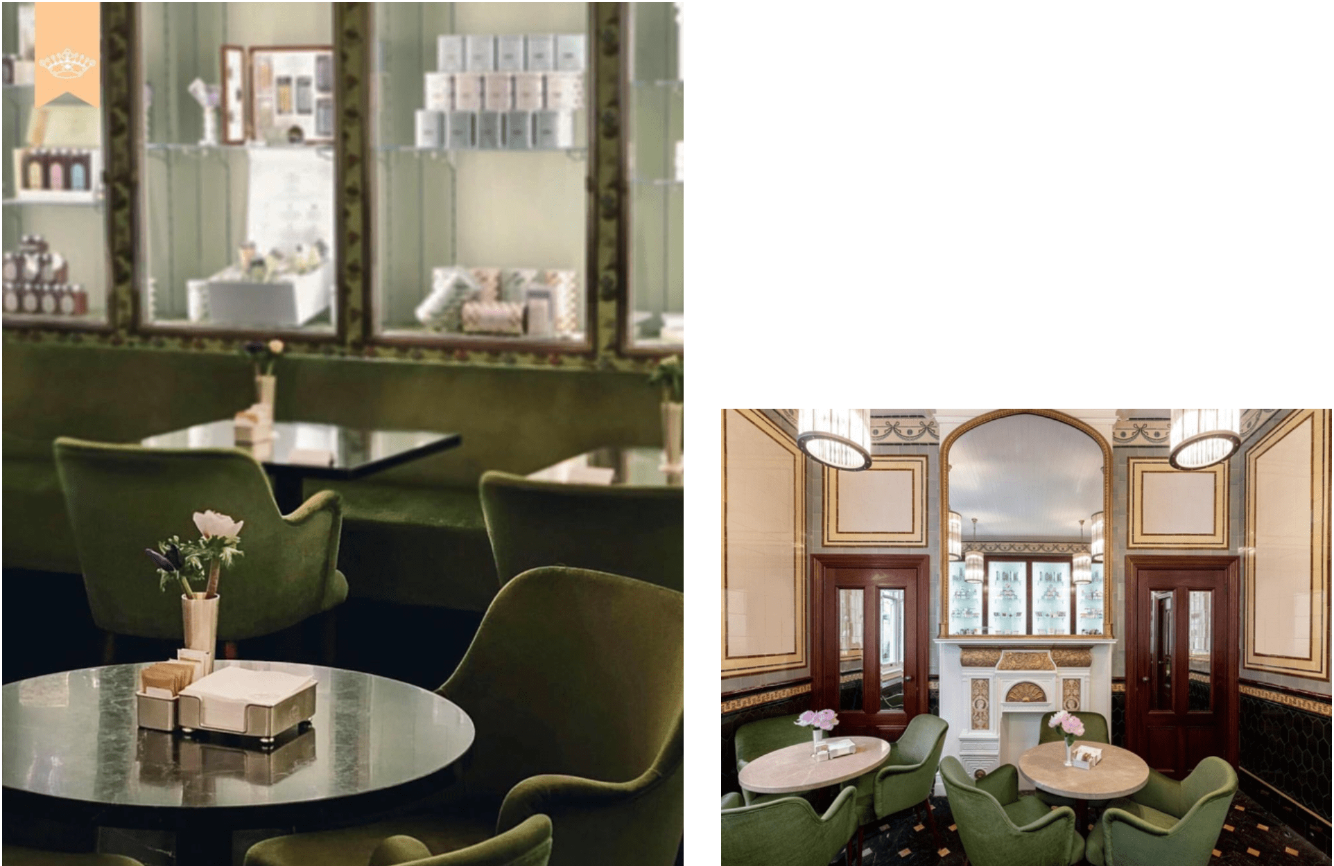 Интерьер Pasticceria Marchesi